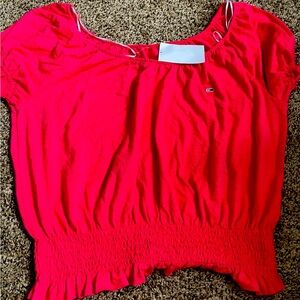 Tommy pink soft blouse